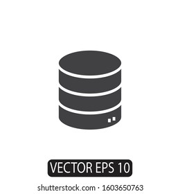 Database Icon Design Template Vector