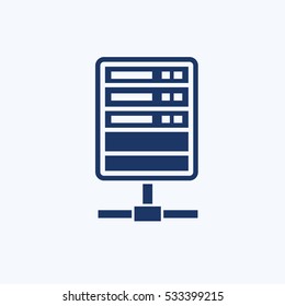 Database icon design,clean vector