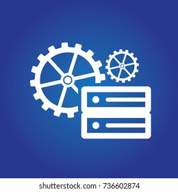 Database icon design,vector