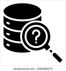 Database Icon Element For Design