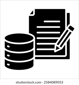 Database Icon Element For Design