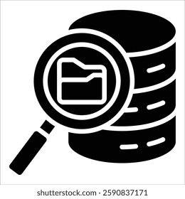 Database Icon Element For Design