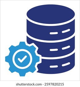 Database Icon Element For Design