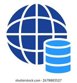 Icono de base de datos Ilustración Vector Colección