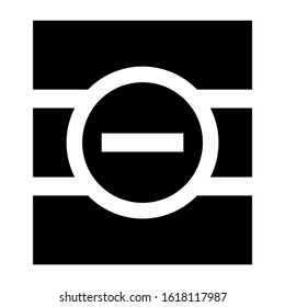 database icon isolated sign symbol vector illustration - high quality black style vector icons
