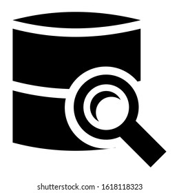 database icon isolated sign symbol vector illustration - high quality black style vector icons
