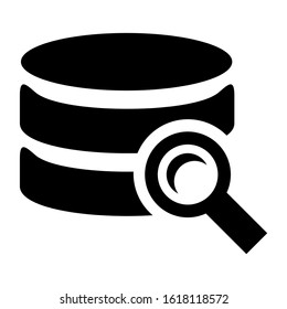 database icon isolated sign symbol vector illustration - high quality black style vector icons
