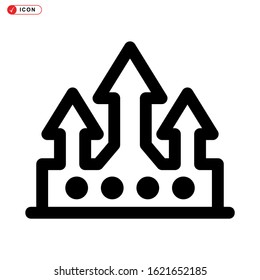 database icon isolated sign symbol vector illustration - high quality black style vector icons
