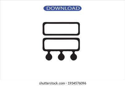 database icon or logo high resolution