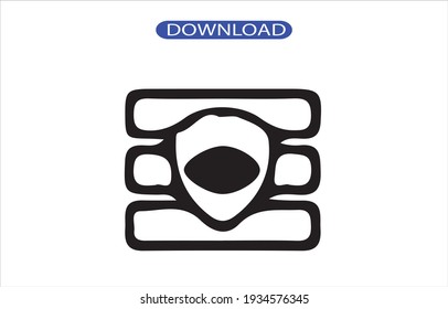 database icon or logo high resolution