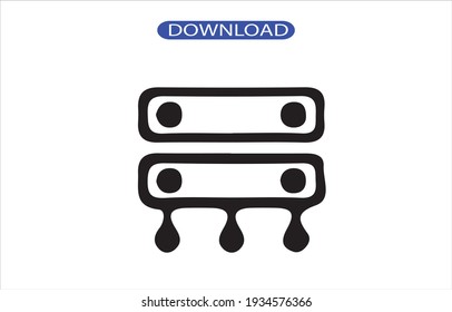 database icon or logo high resolution