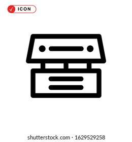 database icon or logo isolated sign symbol vector illustration - high quality black style vector icons
