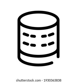 database icon or logo isolated sign symbol vector illustration - high quality black style vector icons
