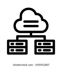 database icon or logo isolated sign symbol vector illustration - high quality black style vector icons
