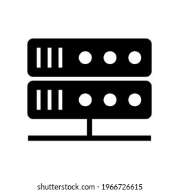 database icon or logo isolated sign symbol vector illustration - high quality black style vector icons
