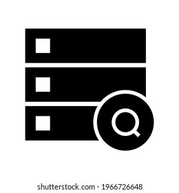 database icon or logo isolated sign symbol vector illustration - high quality black style vector icons

