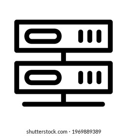 database icon or logo isolated sign symbol vector illustration - high quality black style vector icons
