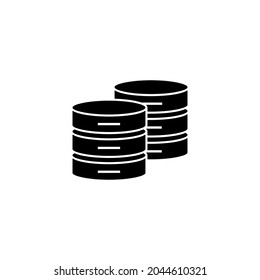 Database icon. database sign and symbol