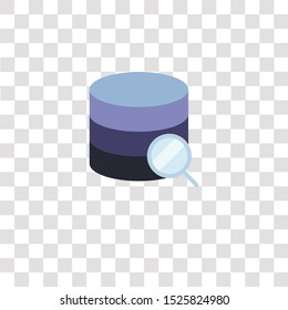 database icon sign and symbol. database color icon for website design and mobile app development. Simple Element from interaction assets collection for mobile concept and web apps icon.