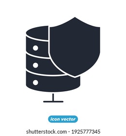 database icon. statistics, analytics symbol template for graphic and web design collection logo vector illustration
