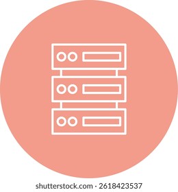 Database Icon Symbol Art Sign