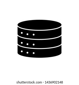 Database Icon - Symbol, Vector Illustration.