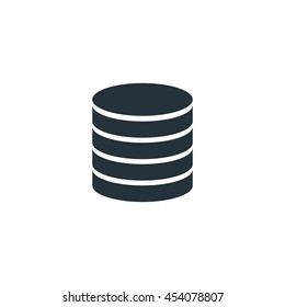Database icon, Vector