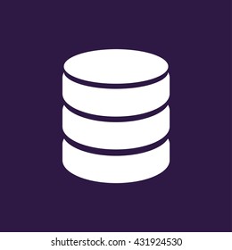 Database icon . Vector illustration