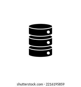 Database icon vector illustration. database sign and symbol