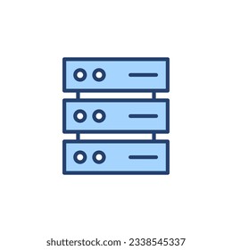 Database icon vector. database sign and symbol