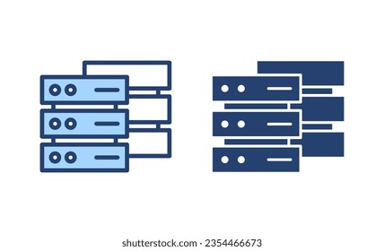 Database icon vector. database sign and symbol