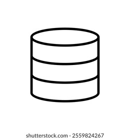 Database icon vector. database sign and symbol