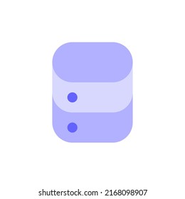 Database icon vector template illustration