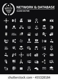 
Database icon,Networking icon set,vector
