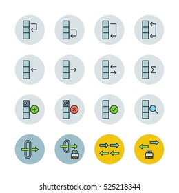 Database icons
