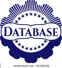 Database jean background