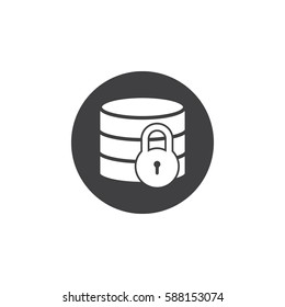 Database lock Icon
