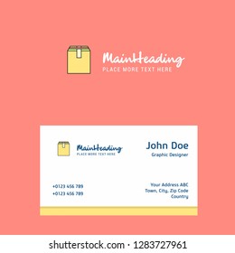 Database  logo Design with business card template. Elegant corporate identity. - Vector