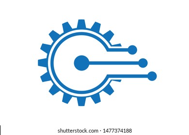 database management icon, setting icon in gear, setup icon