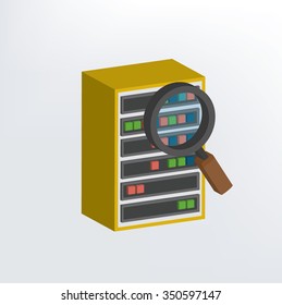 Database network design,three dimension,vector