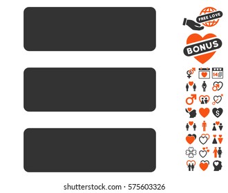 Database pictograph with bonus lovely pictograph collection. Vector illustration style is flat iconic symbols for web design, app user interfaces.
