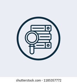 Database Search Icon