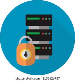 Database Security Icon Design