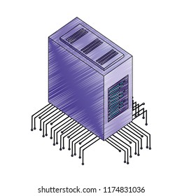 database server center circuit technology