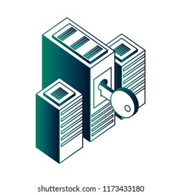 database server center security protection networking