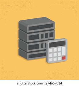 Database server design,clean vector