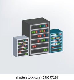 Database server design,three dimension,vector
