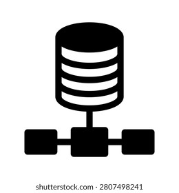 Database server manages network storage and technology infrastructure efficiently