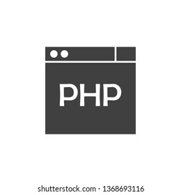 Database, server, pup vector icon. Element of data for mobile concept and web apps illustration. Thin line icon for website design and development. Vector icon
