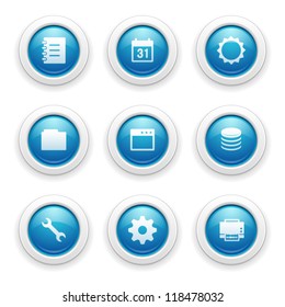 Database and Settings Icons